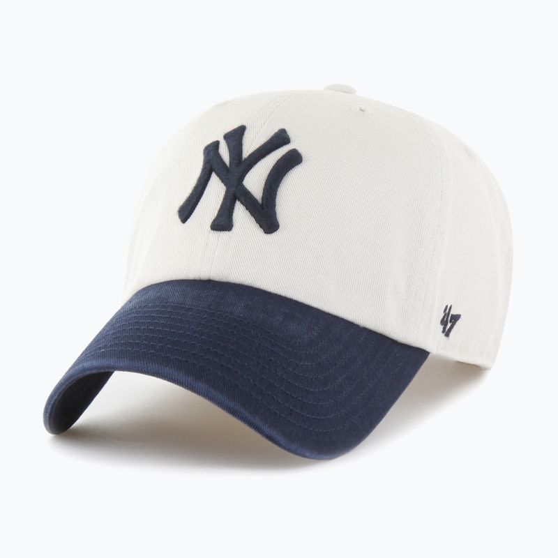 47 Марка MLB New York Yankees Grand Stand CLEAN UP костна бейзболна шапка 3