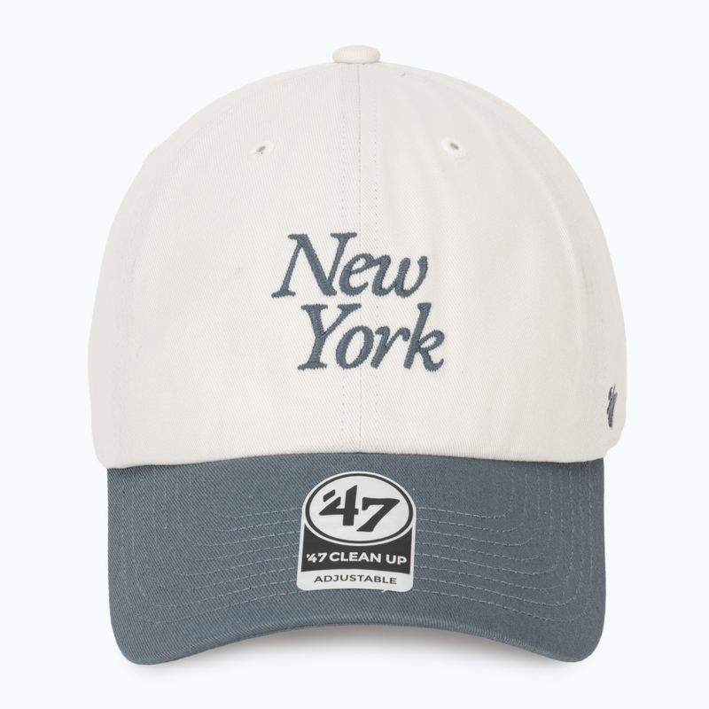 47 Марка MLB New York Yankees Foundation Script TT CLEAN UP бейзболна шапка от пясъчник 2