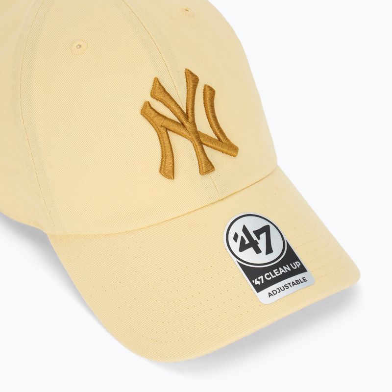 47 Марка MLB New York Yankees CLEAN UP масло бейзболна шапка 3