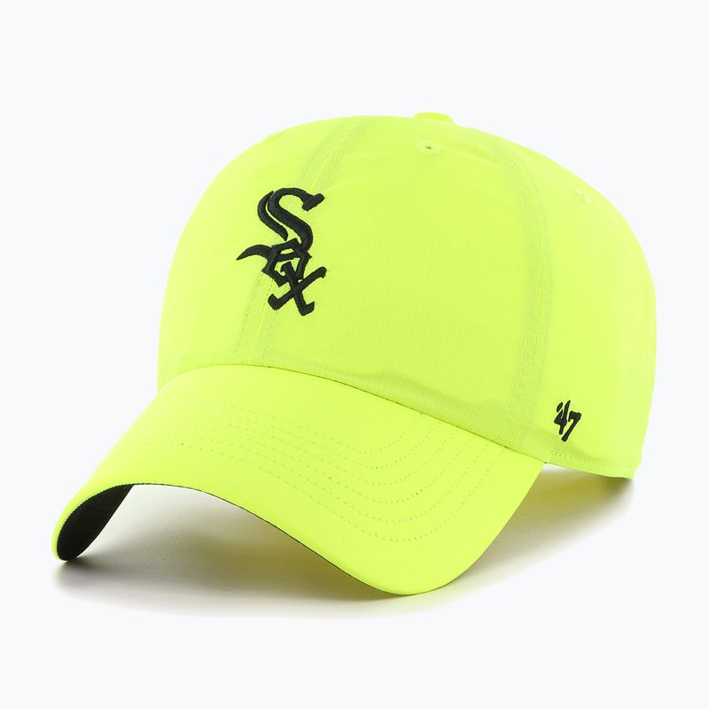 47 Марка MLB Chicago White Sox Brrr CLEAN UP неоново жълта бейзболна шапка