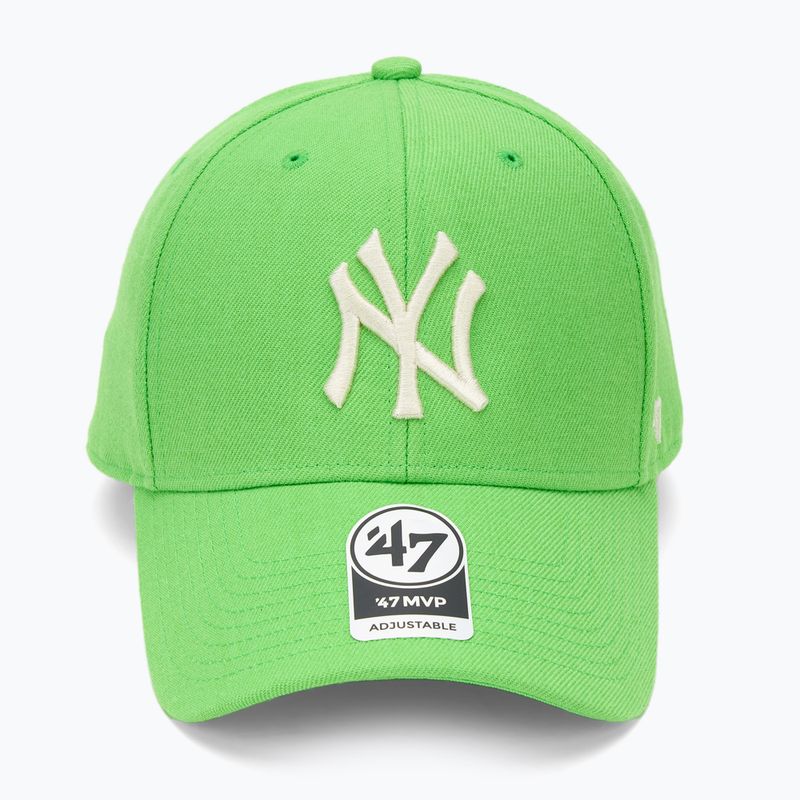 47 Марка MLB New York Yankees MVP бейзболна шапка лайм 2