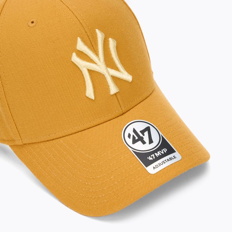 47 Марка MLB New York Yankees MVP пшенична бейзболна шапка 3
