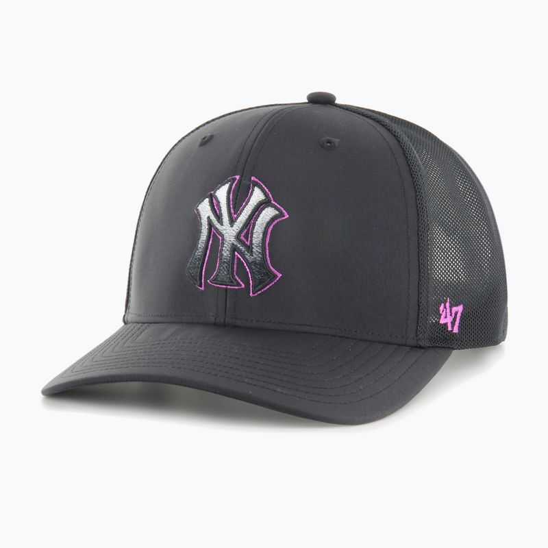 47 Марка New York Yankees Volcanic Trucker бейзболна шапка черна