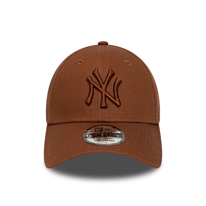 Зимна шапка New Era League Essential 9Forty New York Yankees dark auburn 3