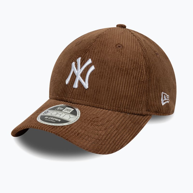 Шапка с козирка New Era Cord 9Forty Mcrown New York Yankees dark auburn/dark autumn 3