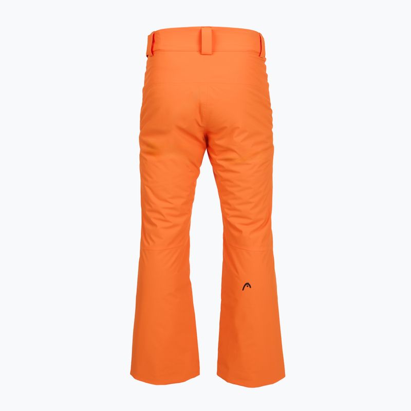 Мъжки скиорски панталони HEAD Supershape orange 2
