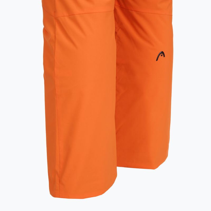 Мъжки скиорски панталони HEAD Supershape orange 4