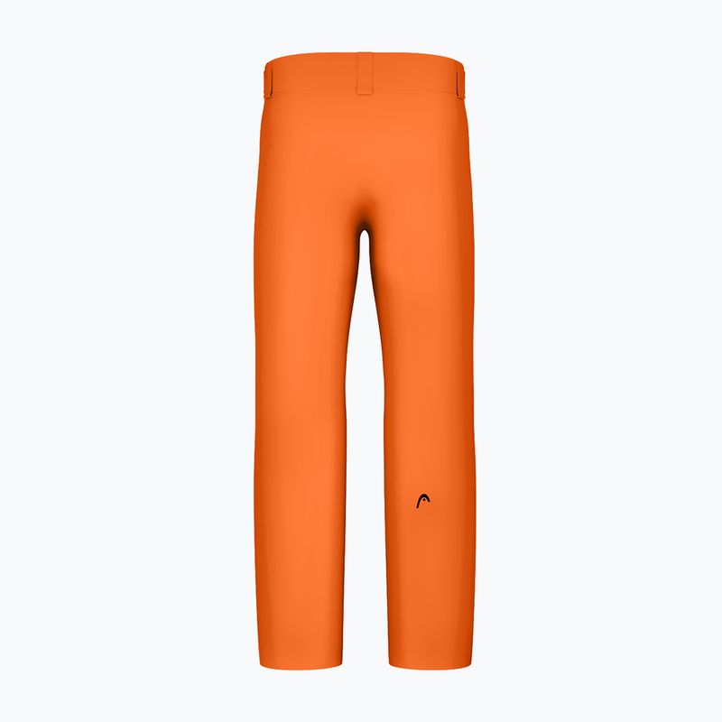 Мъжки скиорски панталони HEAD Supershape orange 2