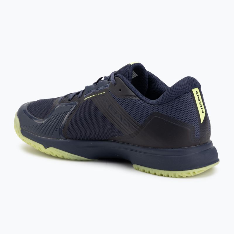 Обувки за скуош HEAD Sprint Team 4.0 Indoor navy/lime 3
