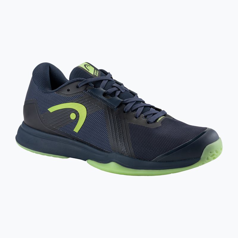 Обувки за скуош HEAD Sprint Team 4.0 Indoor navy/lime