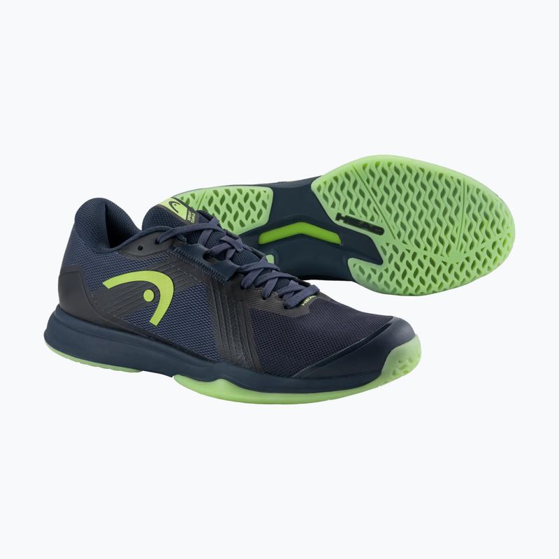 Обувки за скуош HEAD Sprint Team 4.0 Indoor navy/lime 5