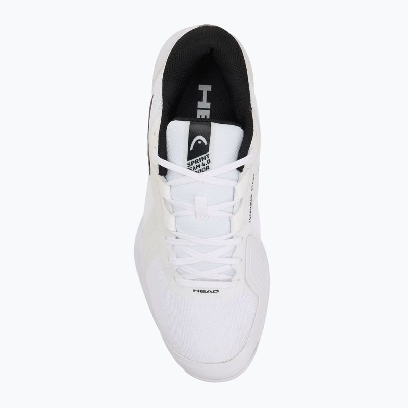Обувки за скуош HEAD Sprint Team 4.0 Indoor white/black 5