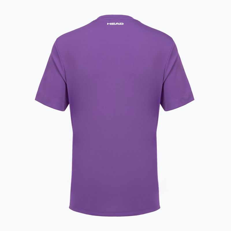 Мъжка фланелка за тенис HEAD Slice purple 4