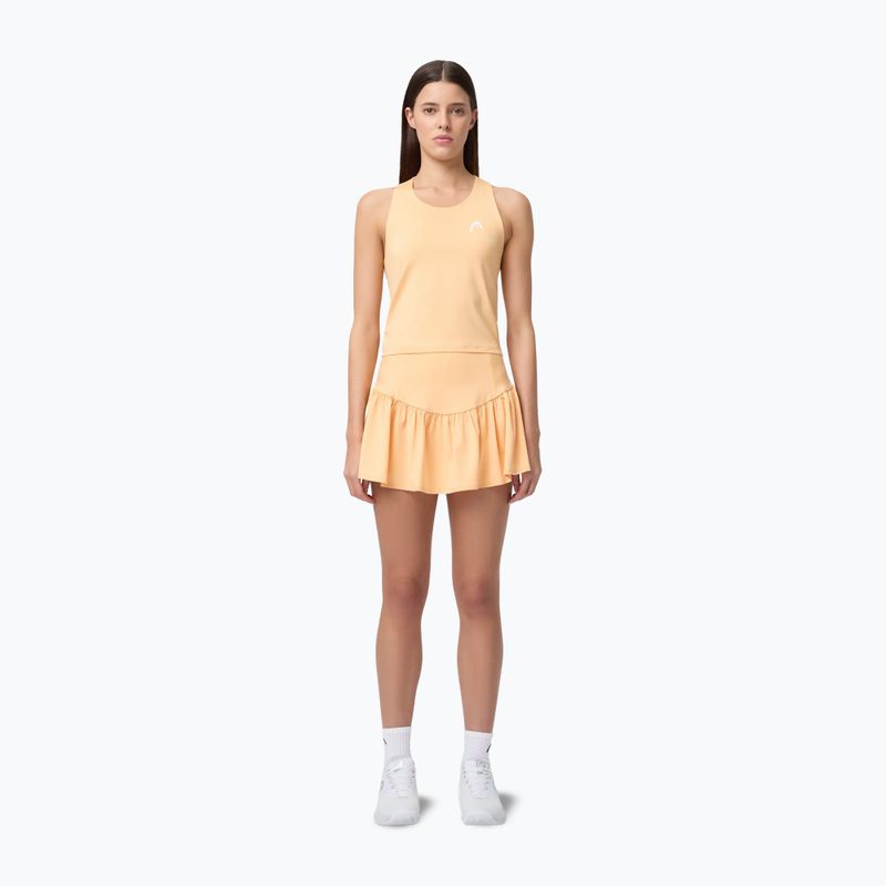 Дамска тенис пола HEAD Move Skort apricot 2