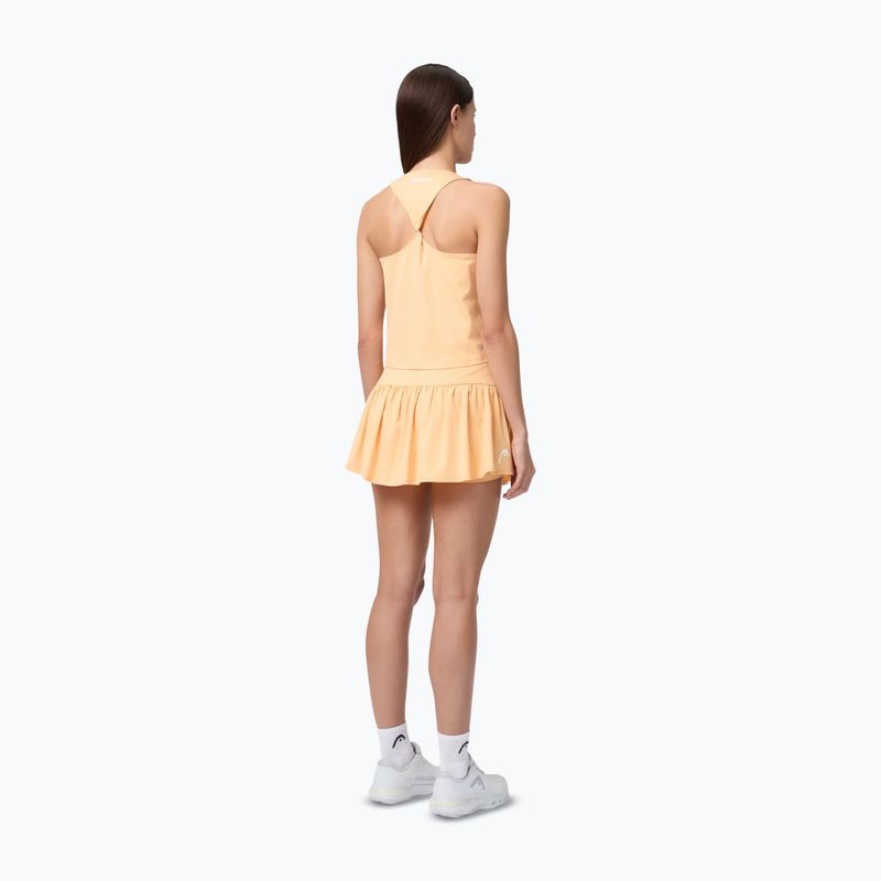 Дамска тенис пола HEAD Move Skort apricot 3