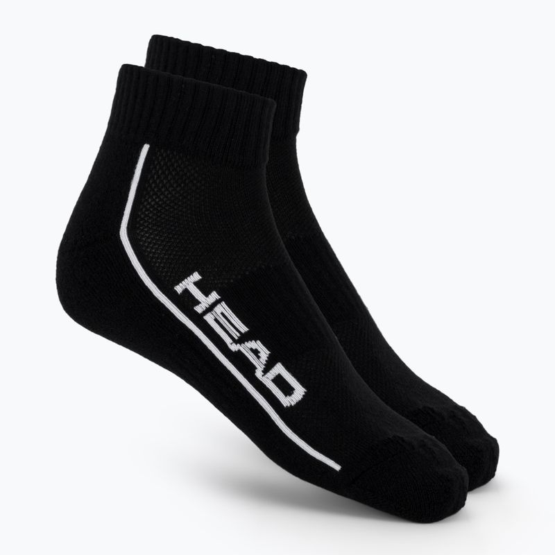 Чорапи HEAD Tennis 2P Performance Quarter 2 чифта black