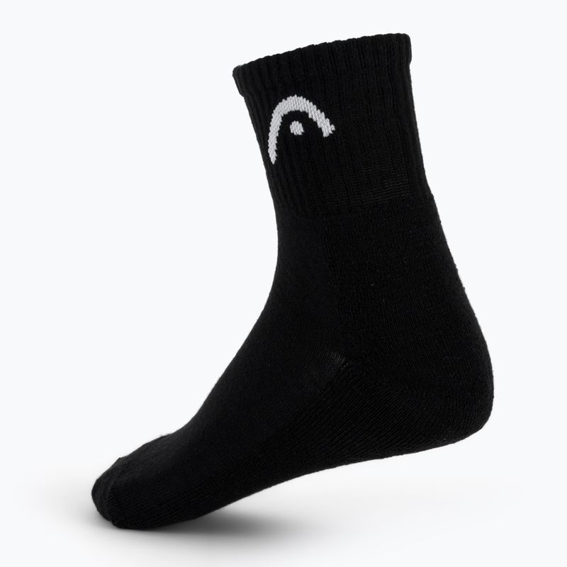 Чорапи HEAD Tennis 3P Club Short Crew 3 чифта black 2