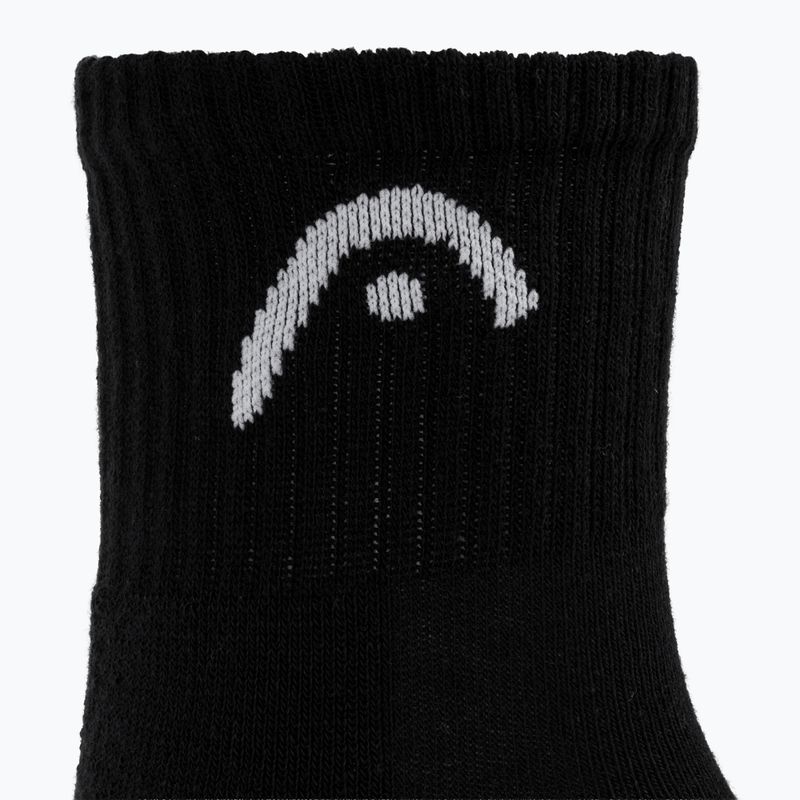 Чорапи HEAD Tennis 3P Club Short Crew 3 чифта black 3