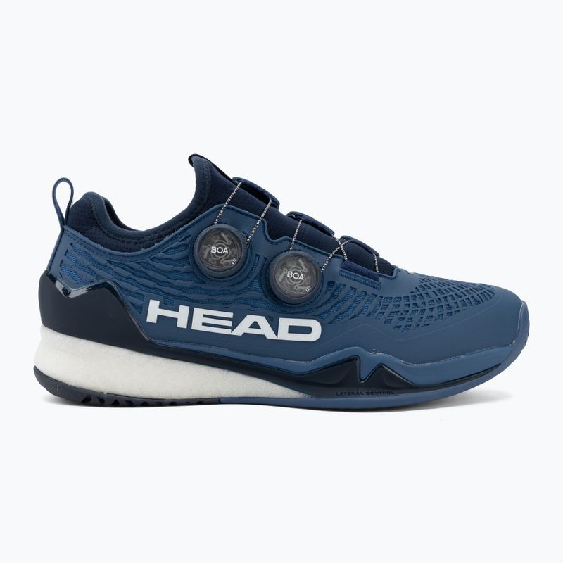 Мъжки тенис обувки HEAD Endure Pro BOA dark blue/navy 2