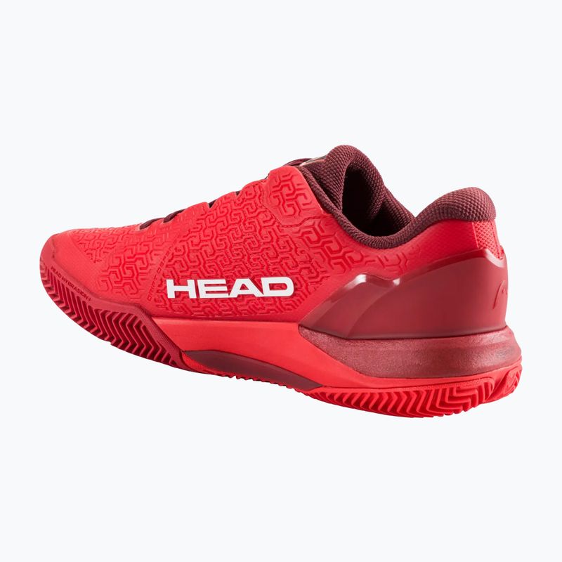 Мъжки тенис обувки HEAD Revolt Pro 5.0 Clay red/dark red 2