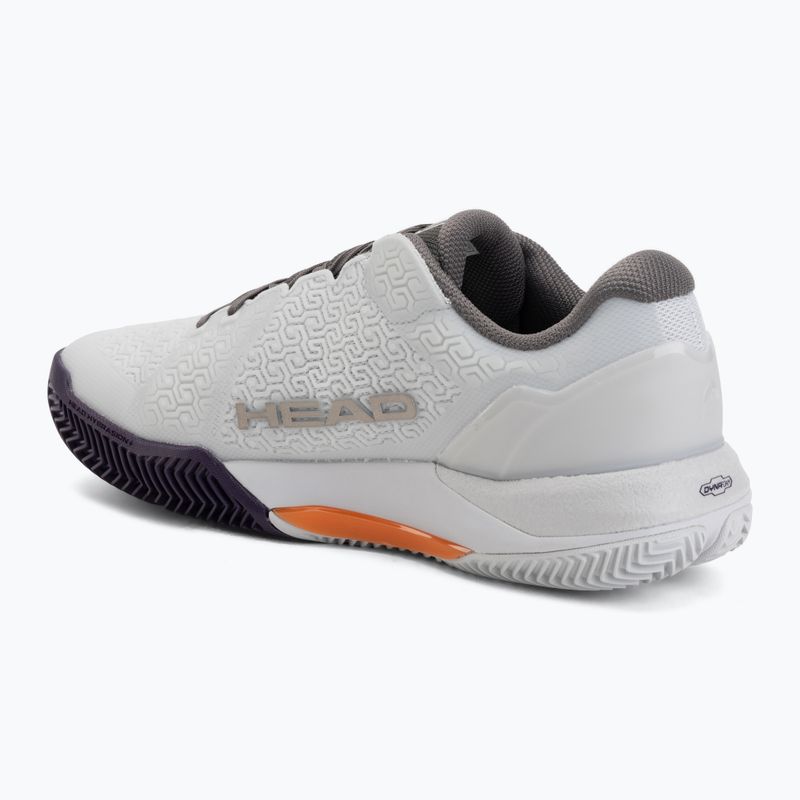 Мъжки тенис обувки HEAD Revolt Pro 5.0 Clay light grey/purple 3