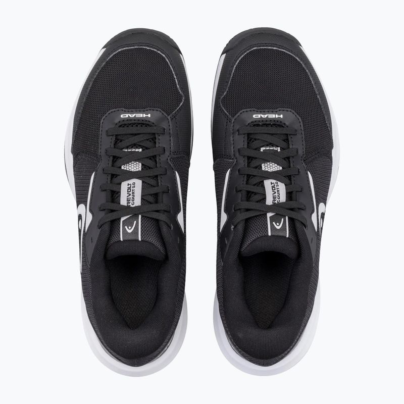 Мъжки тенис обувки HEAD Revolt Court 5.0 black/white 4