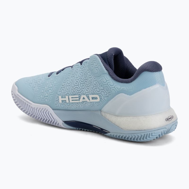 Дамски тенис обувки HEAD Revolt Pro 5.0 Clay light blue/dark blue 3