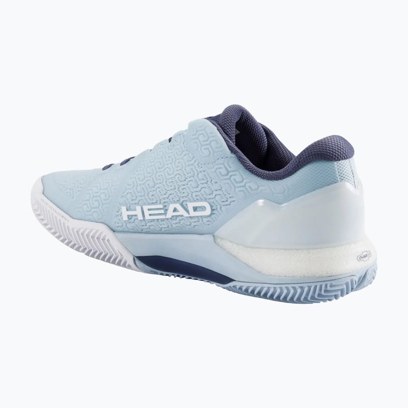 Дамски тенис обувки HEAD Revolt Pro 5.0 Clay light blue/dark blue 2