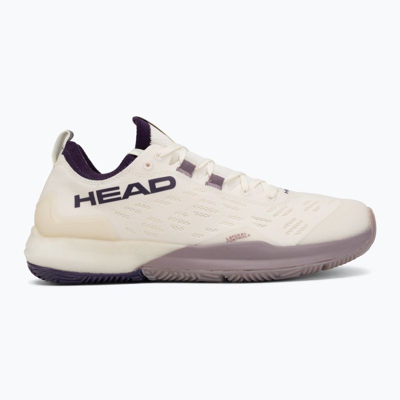 Дамски обувки за падел HEAD Motion Pro 1.5 chalk white/purple 2