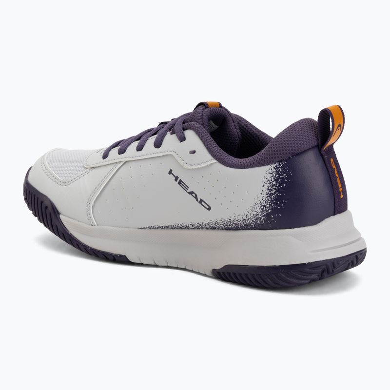 Детски тенис обувки HEAD Sprint Court 4.0 light grey/purple 3