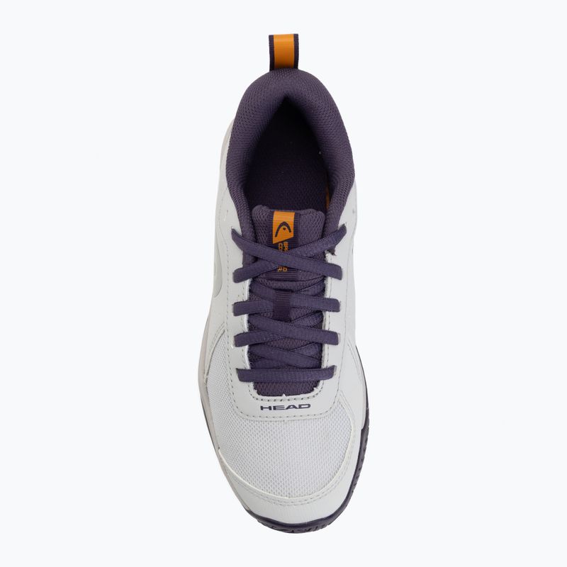 Детски тенис обувки HEAD Sprint Court 4.0 light grey/purple 5