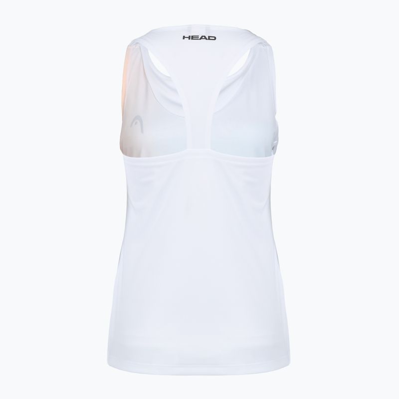 Дамска фланелка за тенис HEAD Agility Tank Top apricot/print vision 2