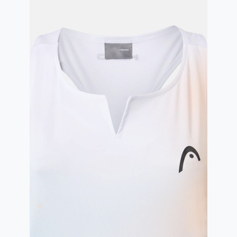 Дамска фланелка за тенис HEAD Agility Tank Top light blue/print vision 3