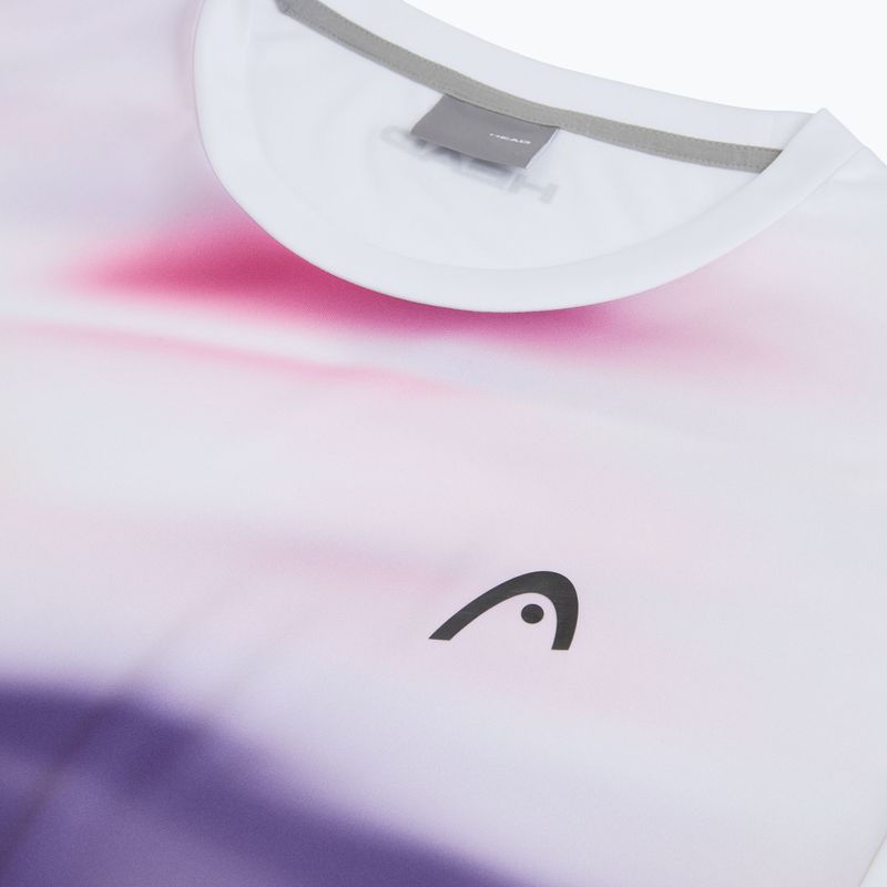 Мъжка фланелка за тенис HEAD Blur purple/print 3
