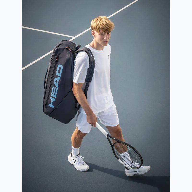 Тенис чанта HEAD Pro Racquet Bag XL 70 l navy 8