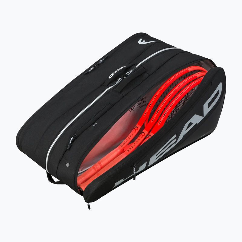Тенис чанта HEAD Tour Racquet Bag XL 75 l black 4