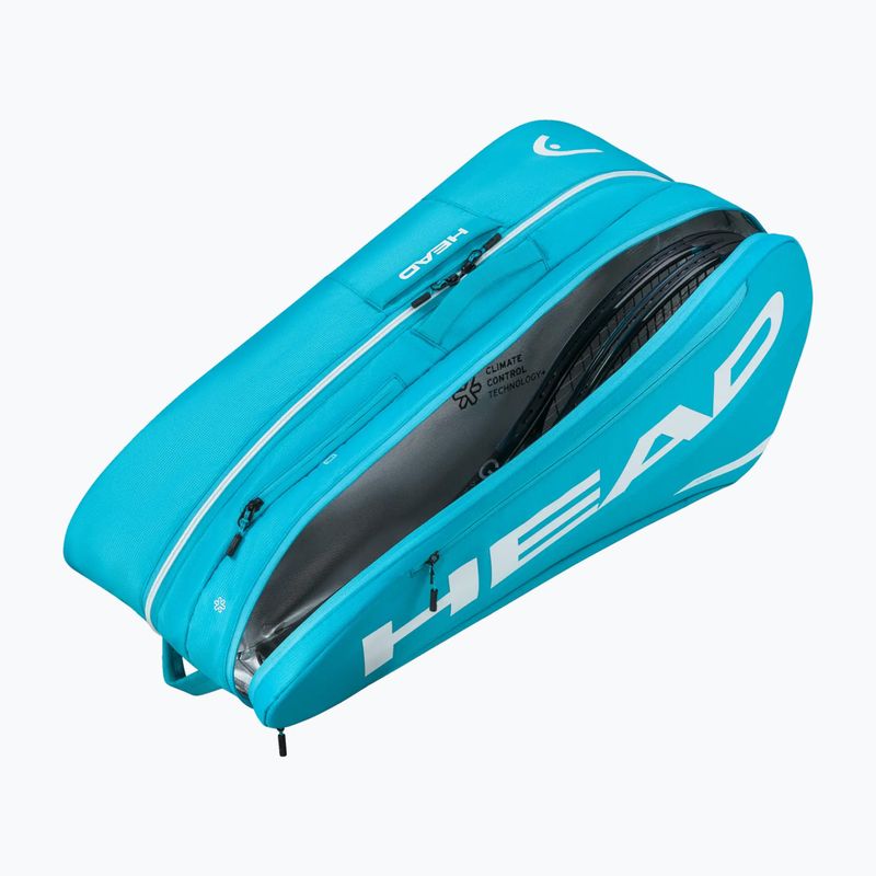 Тенис чанта HEAD Tour Racquet Bag L 65 l blue 5