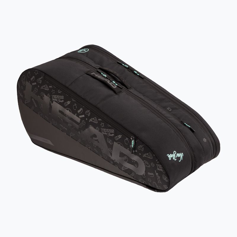 Тенис чанта HEAD Tour Racquet Bag L Neon 2025 65 л черно/синьо
