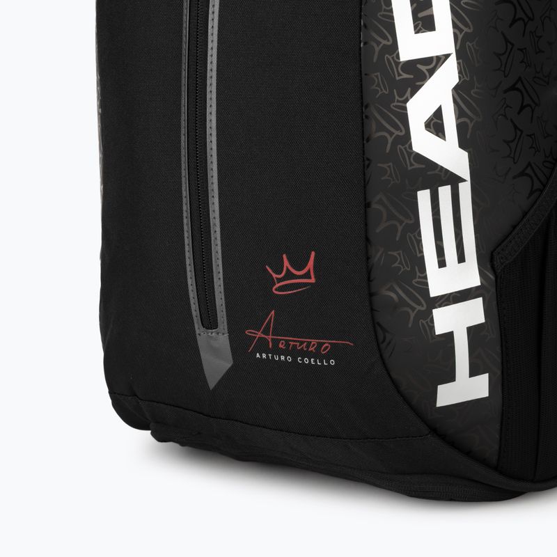 Раница за падъл HEAD Coello Tour Padel Backpack 25 l black 4