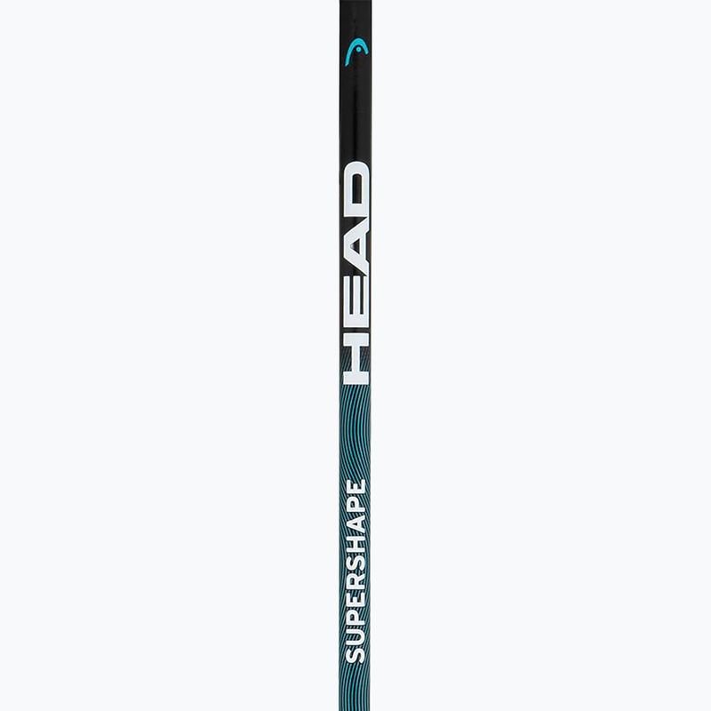 Детски скиорски щеки HEAD Supershape Team Jr black/speedblue/white 3