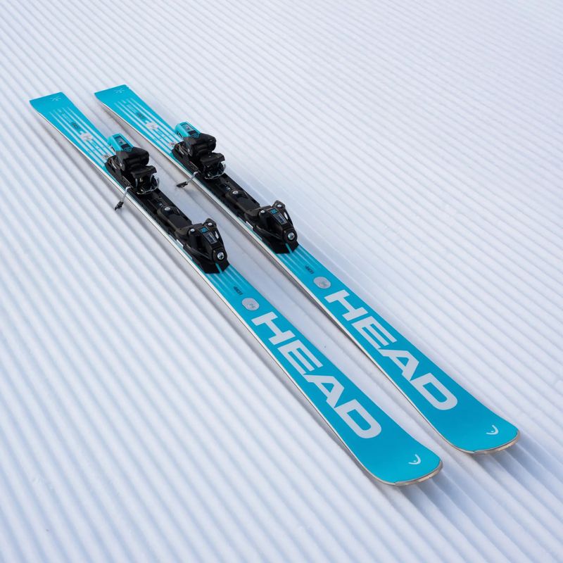 Ски за спускане със ски автомати HEAD WC Rebels e-SL Pro RP WCR 14 + Protector+ FF 14 GW blue/white 3