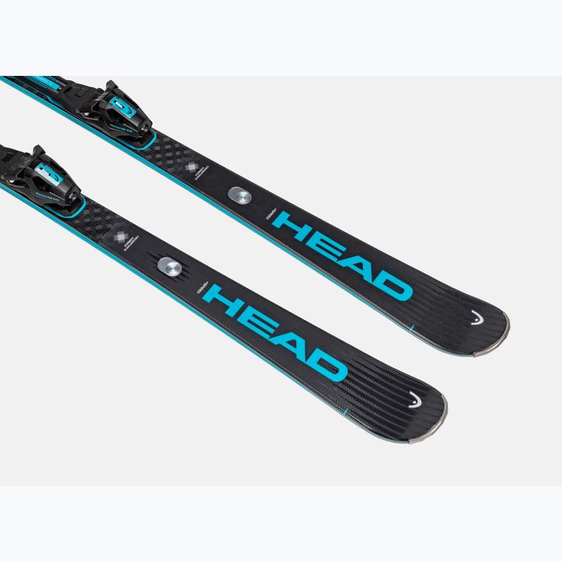 Ски за спускане със ски автомати HEAD Supershape e-Speed SW BB-PR + Protector Evo PR 13 GW black/blue 3