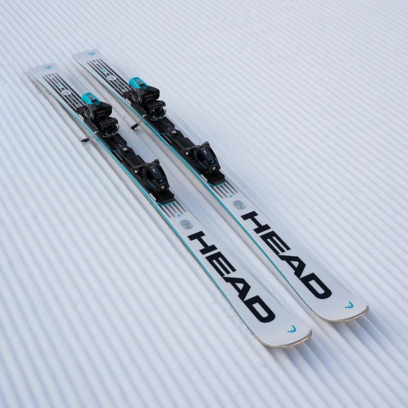 Ски за спускане със ски автомати HEAD WC Rebels e.SLR LYT-PR + PR 11 GW white/blue 3