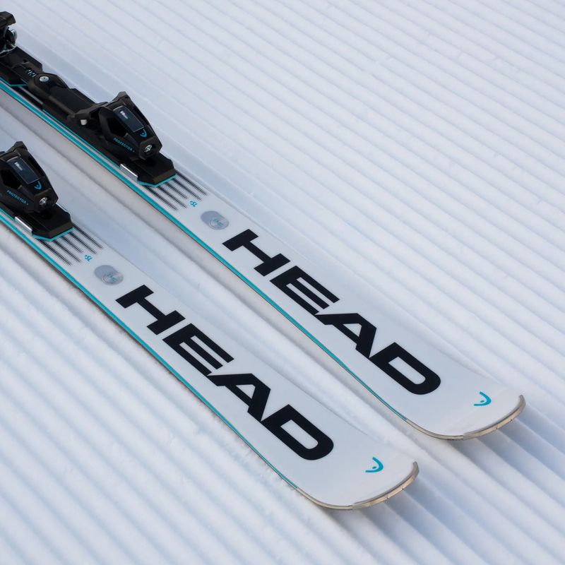 Ски за спускане със ски автомати HEAD WC Rebels e.SLR LYT-PR + PR 11 GW white/blue 4