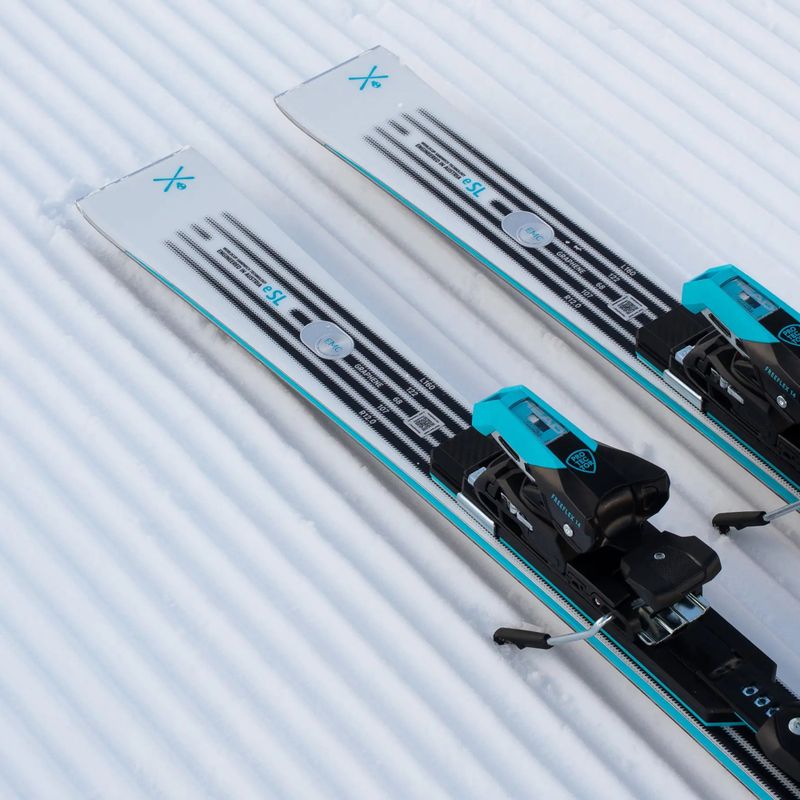 Ски за спускане със ски автомати HEAD WC Rebels e.SLR LYT-PR + PR 11 GW white/blue 5