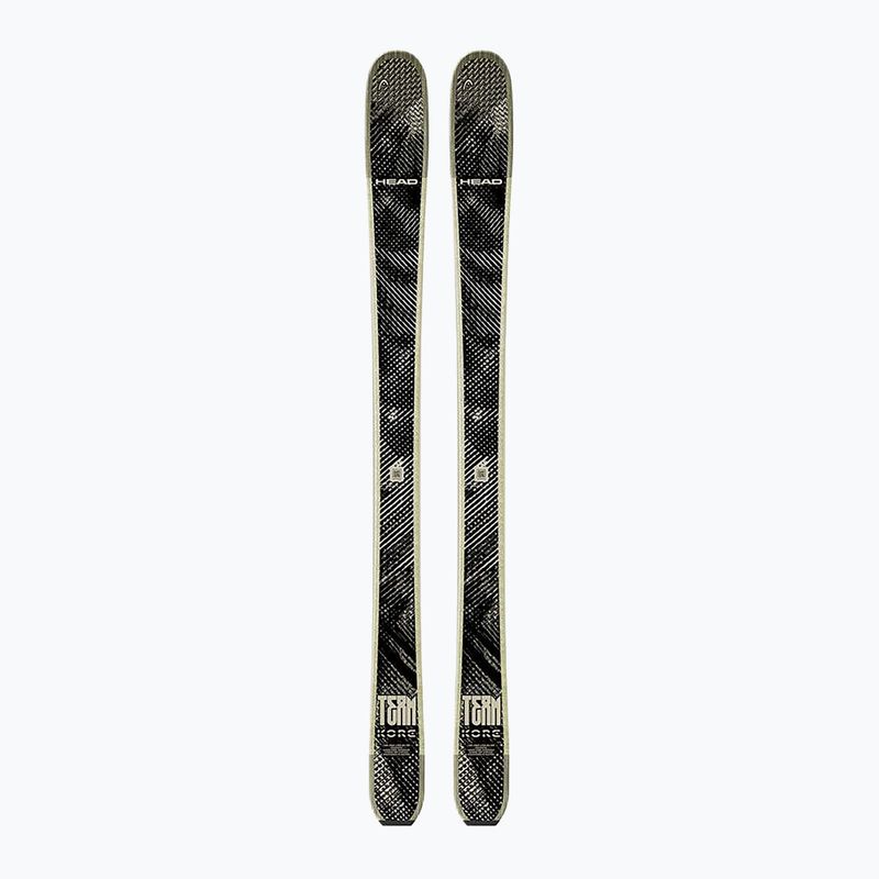 Детски ски за спускане със ски автомати HEAD Kore Team SW + Attack LYT 11 GW black/beige 2