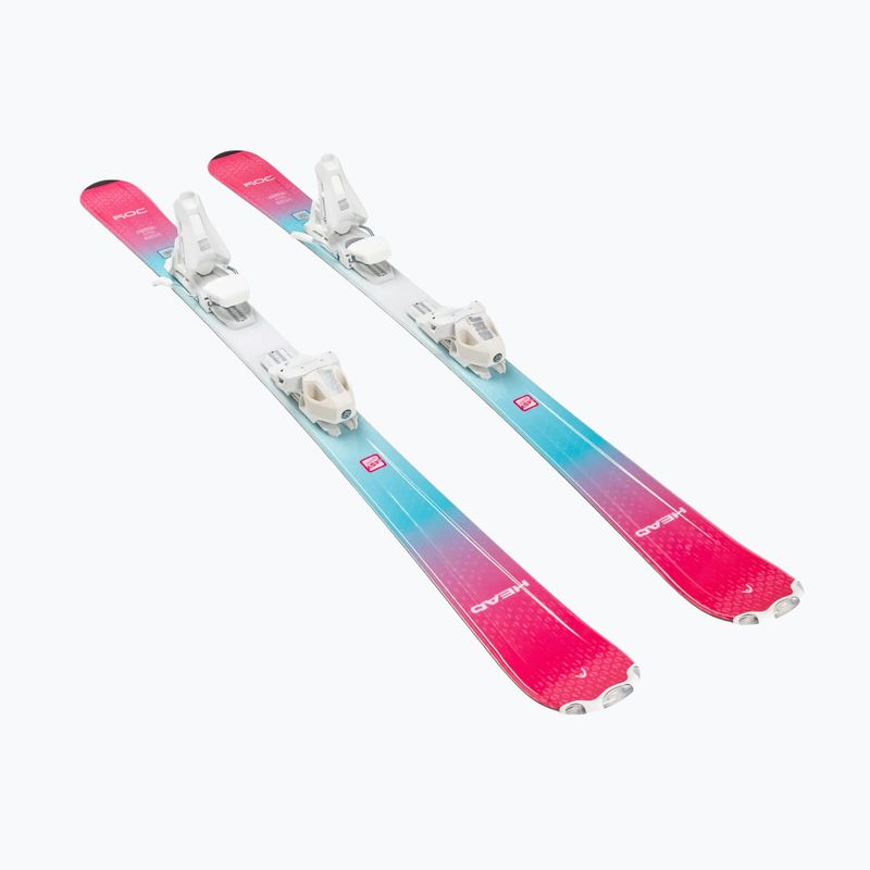Детски ски за спускане със ски автомати HEAD Joy Easy JRS + Jrs 4.5 GW CA mint/pink 2