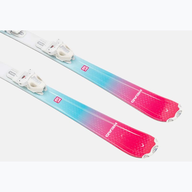 Детски ски за спускане със ски автомати HEAD Joy Easy JRS + Jrs 4.5 GW CA mint/pink 3