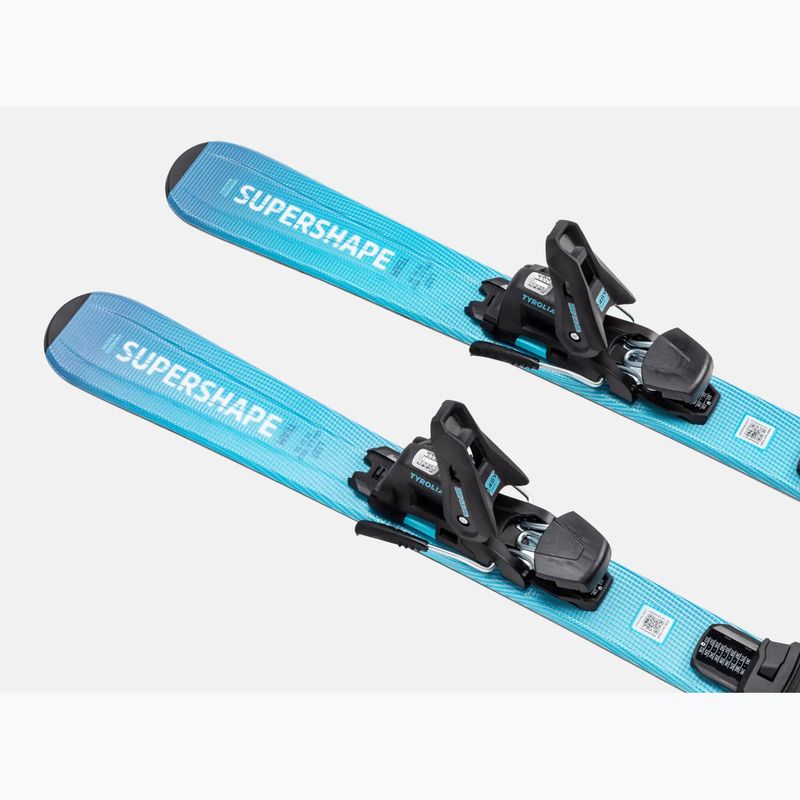 Детски ски за спускане със ски автомати HEAD Supershape Team Easy JRS + Jrs 4.5 GW CA blue/white 3