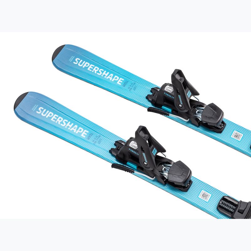 Детски ски за спускане със ски автомати HEAD Supershape Team Easy JRS + Jrs 7.5 GW CA blue/white 3